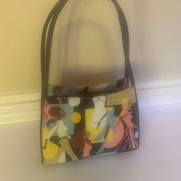 Retro Women on the Go Shoulder Bag - Picture 7 of 9